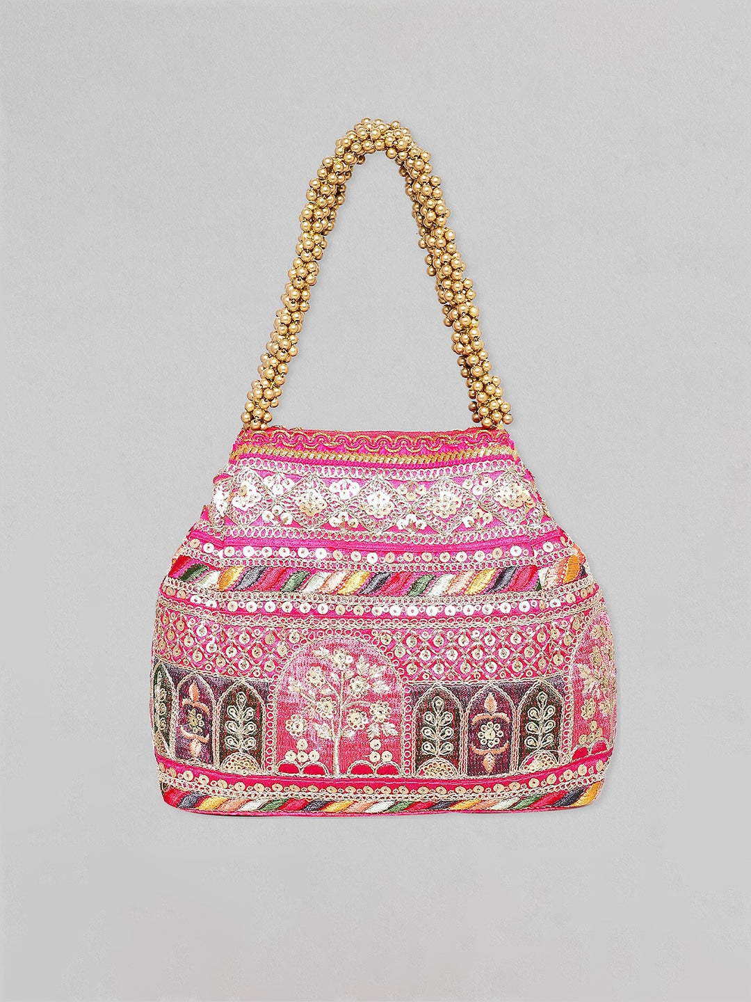 Embroidered Potli Clutch