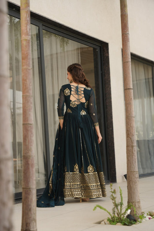 PREMIUM DESIGNER READYMADE GOWN-DUPATTA COLLECTIONS 2025