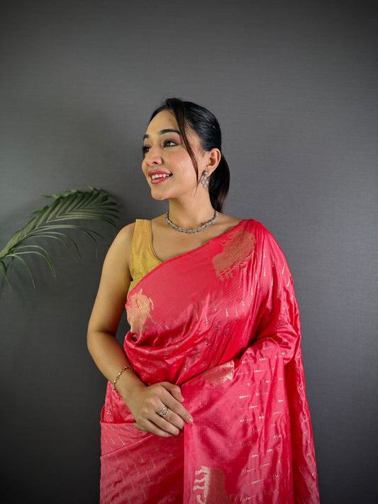 Je recherche quelqu'un pour ce magnifique sari de la même couleur