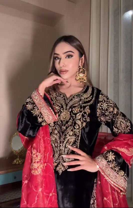 LAUNCHING NEW DESIGNER VELVET SUIT