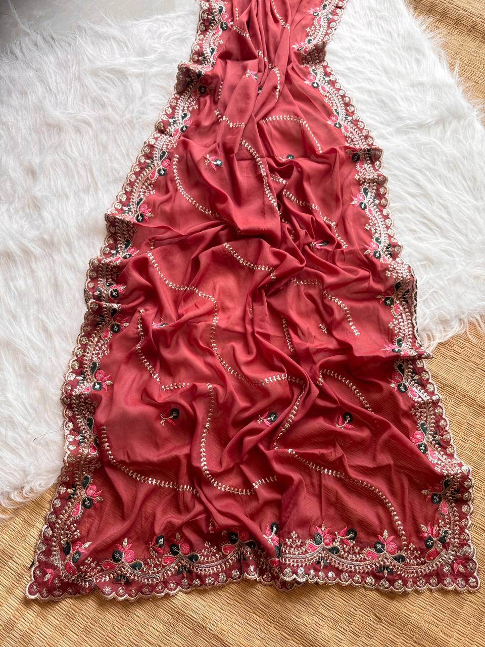 Presenting our latest georgette saree collection