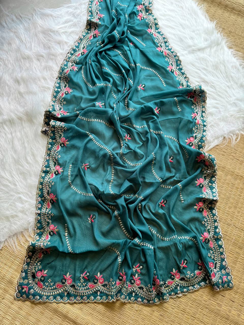 Presenting our latest georgette saree collection