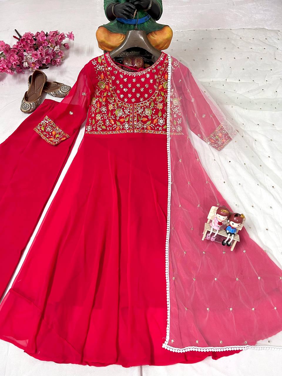 THIS NEWLY LAUNCHED ANARKALI GOWN & PANT SET