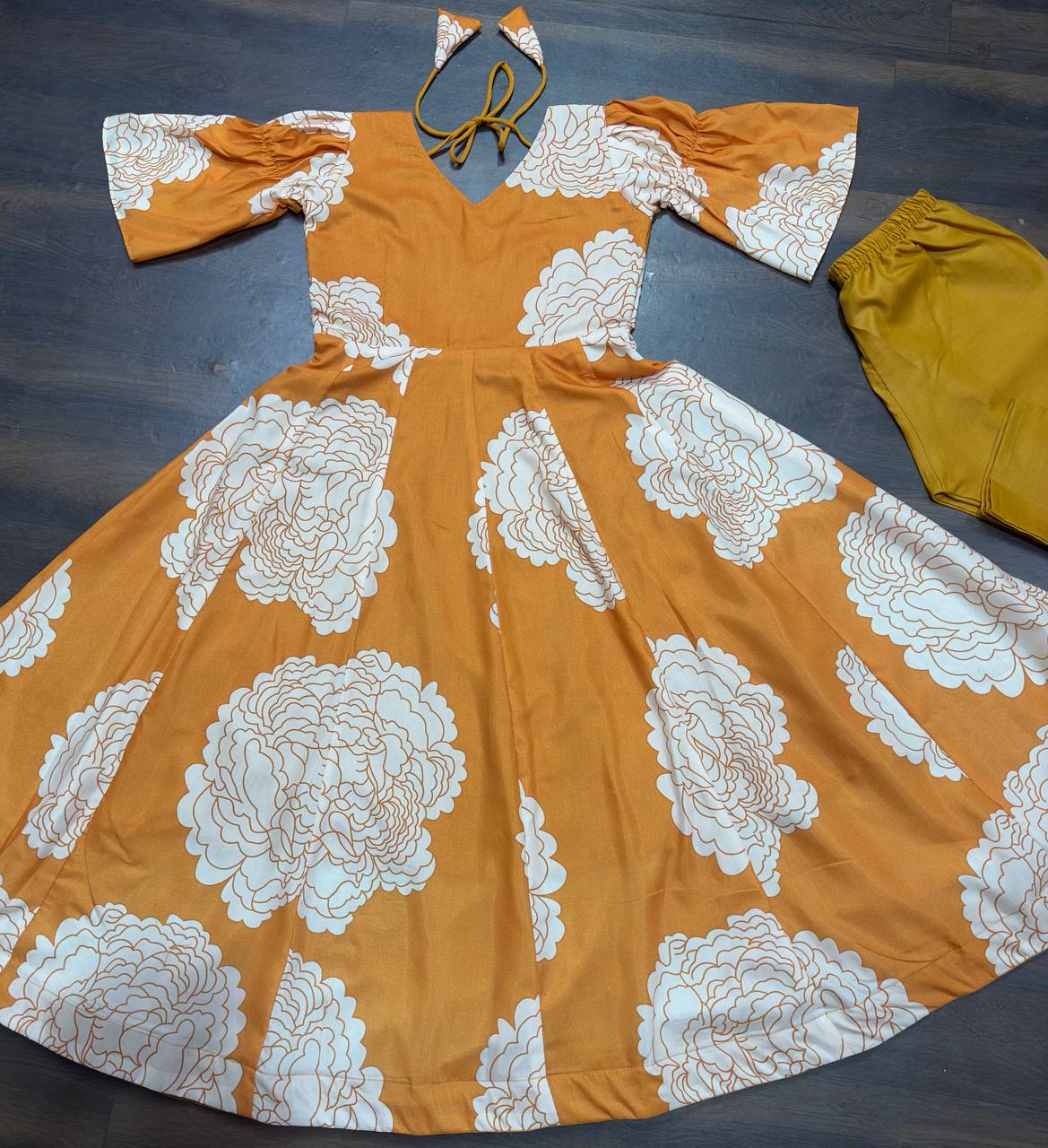 Costume de travail en tissu Maslin imprimé numérique