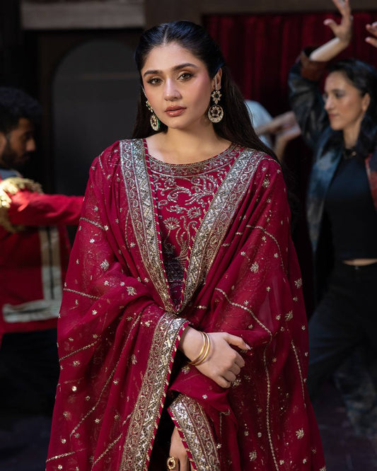 NEW READY TO WEAR COLLECTION 3 PIECE GOWN