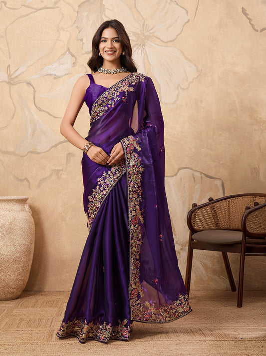 Party Wear Zimmy Chu Saree