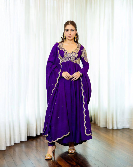 THIS NEWLY LAUNCHED DESIGNER ANARKALI GOWN