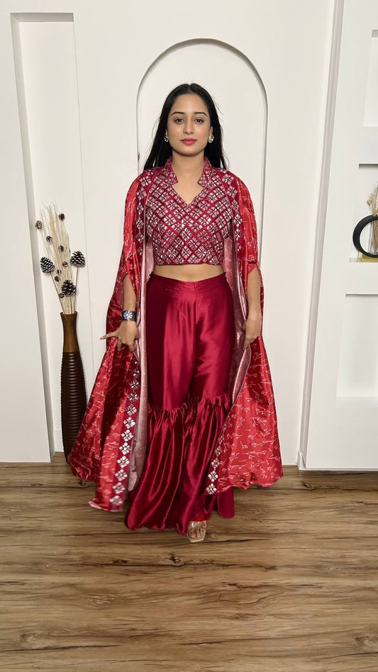 Lancement de Lehenga évasé de 4 mètres avec broderie à paillettes