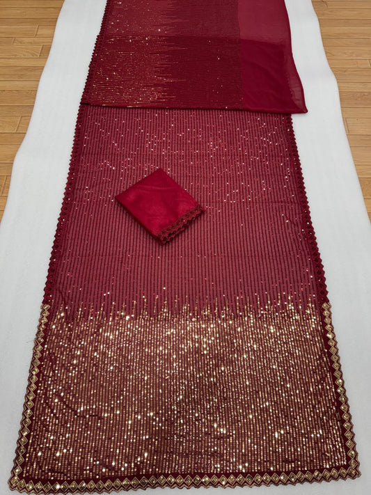 Je recherche quelqu'un pour ce magnifique sari de la même couleur