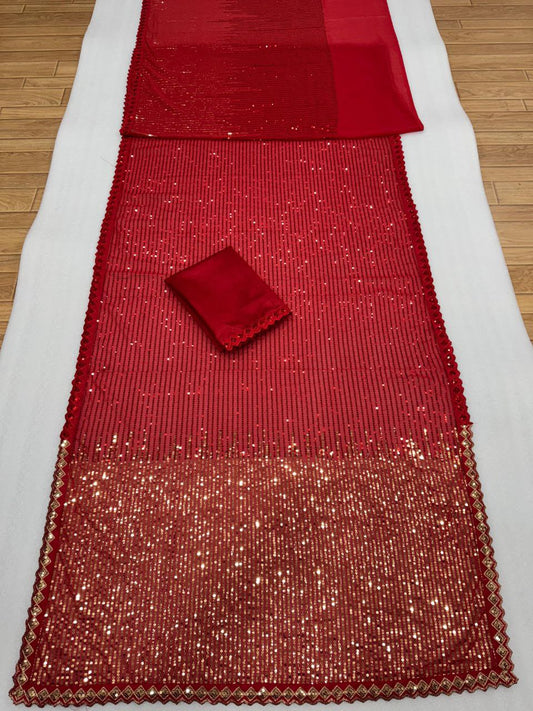 Je recherche quelqu'un pour ce magnifique sari de la même couleur