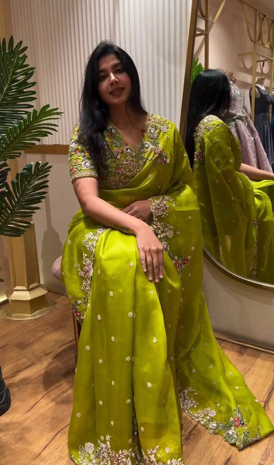 Party Wear Zimmy Chu Saree