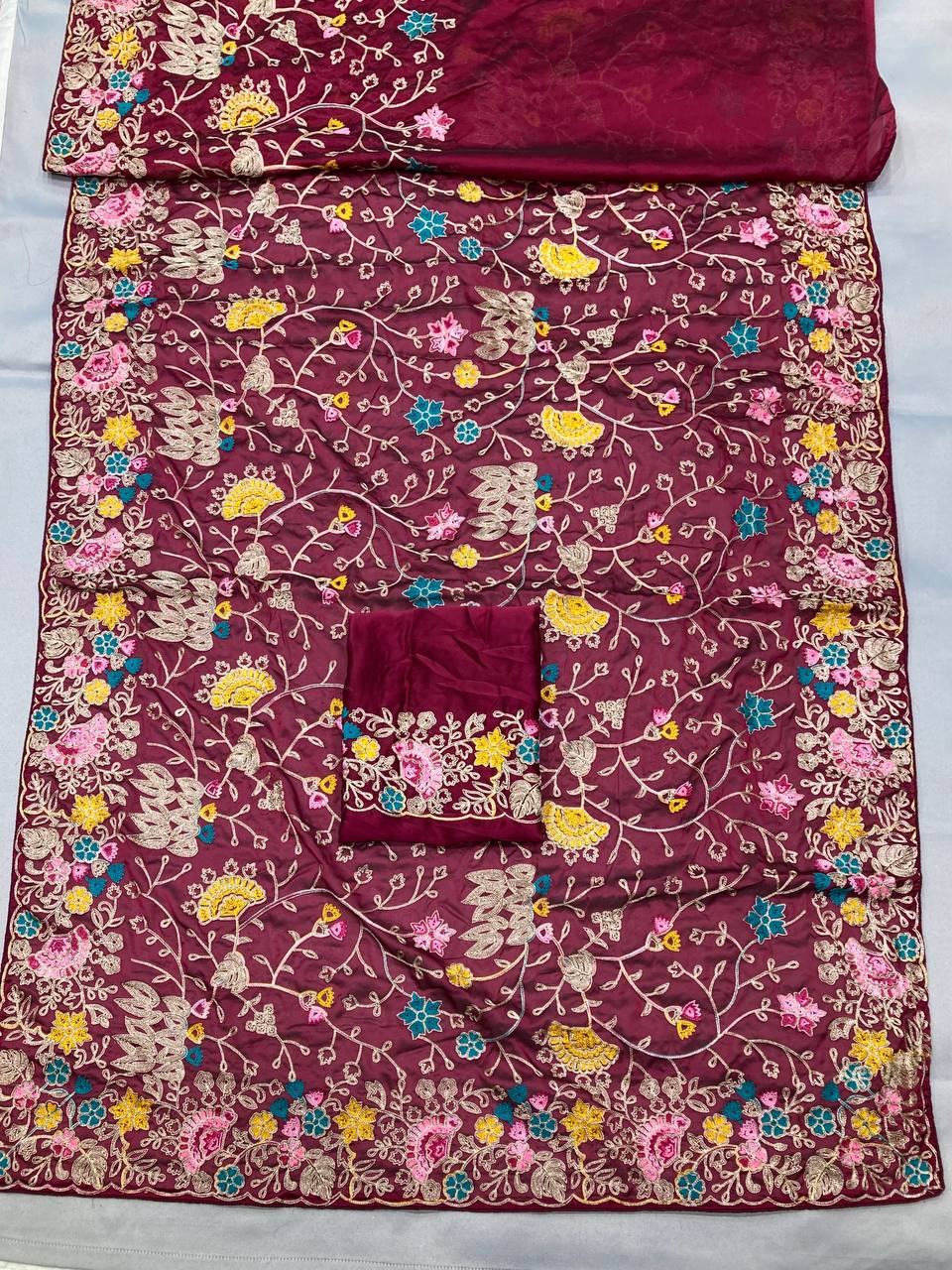 Looking some one for this same colour beautiful Saree