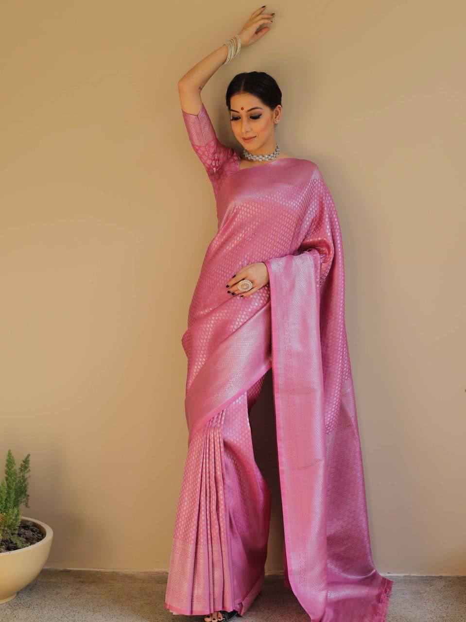 SOFT LICHI SILK CLOTH SAREE