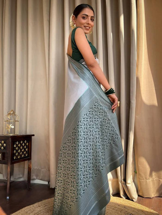 SOFT LICHI SILK CLOTH SAREE