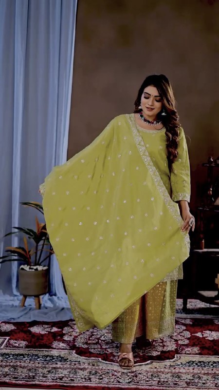 NEW SUIT LAUNCHED SEQUENCE EMBROIDERED WORK