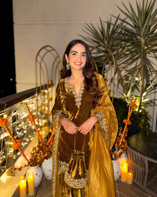 LAUNCHING NEW DESIGNER VELVET SUIT