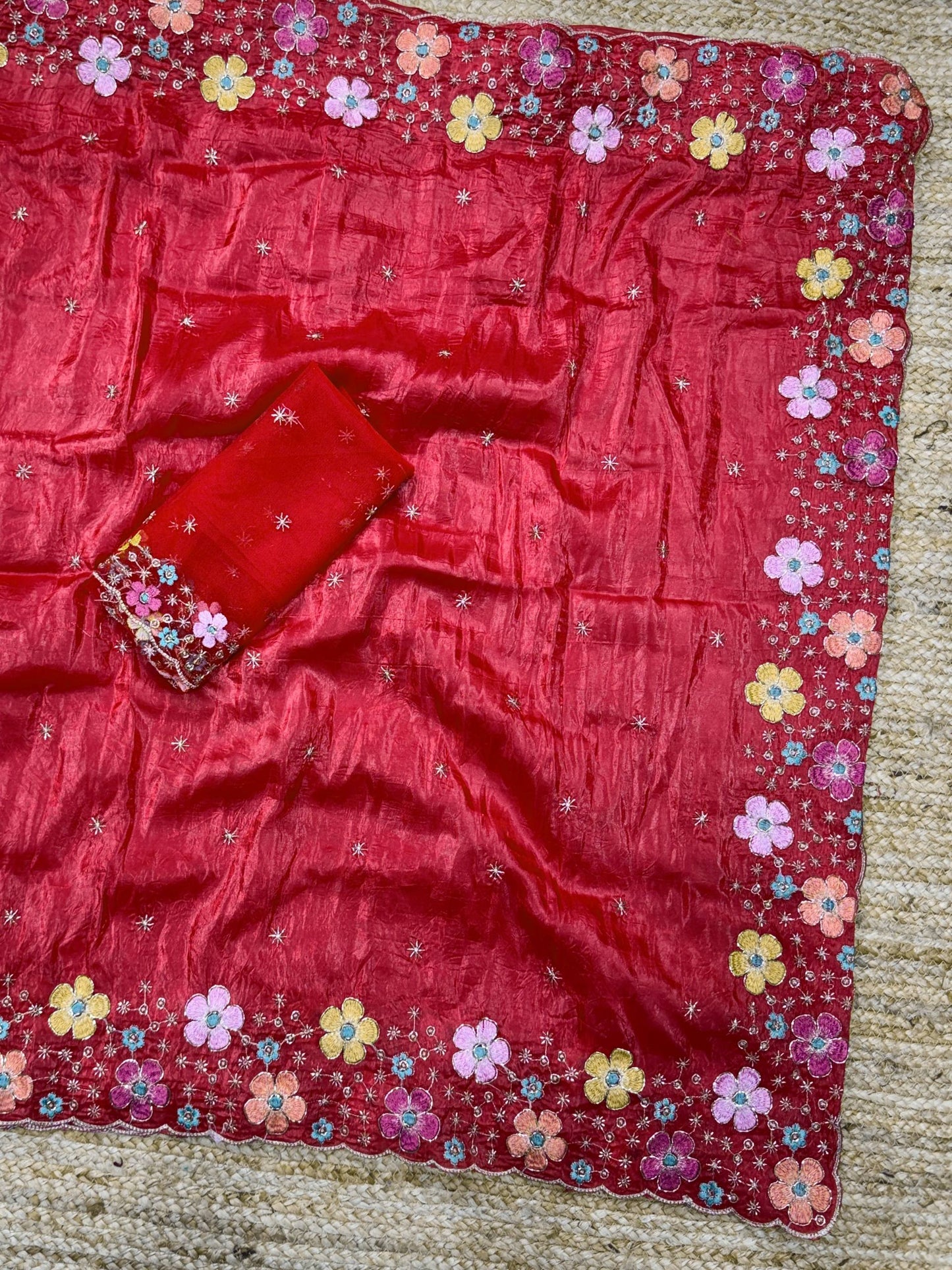 Perfect festive beauty Grace meets glamour Saree