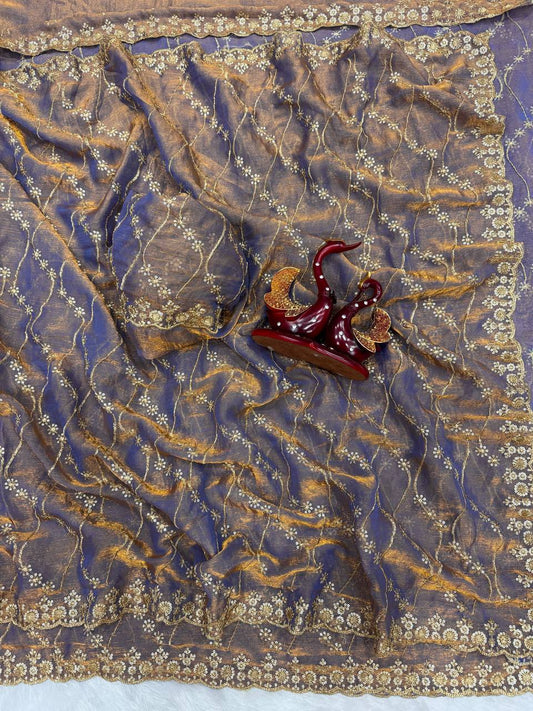 SUPER TRENDING SEQUINS SAREE COLLECTION