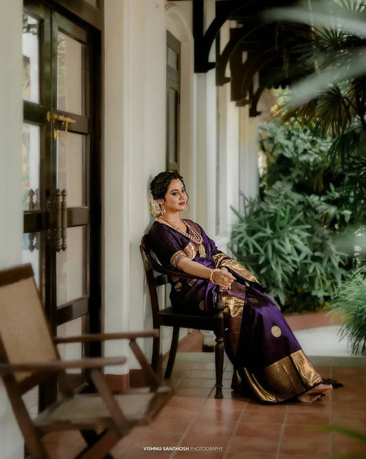 PURE GOLDEN ZARI SAREE