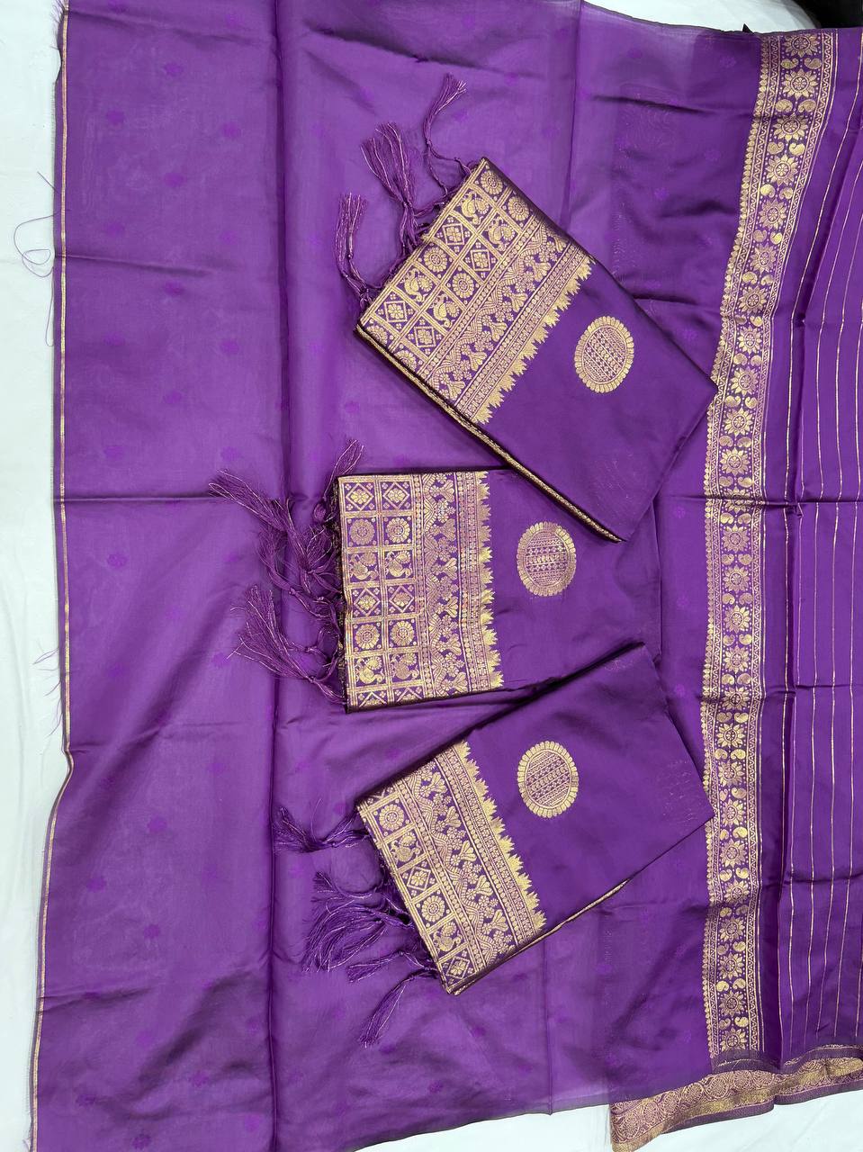 PURE GOLDEN ZARI SAREE