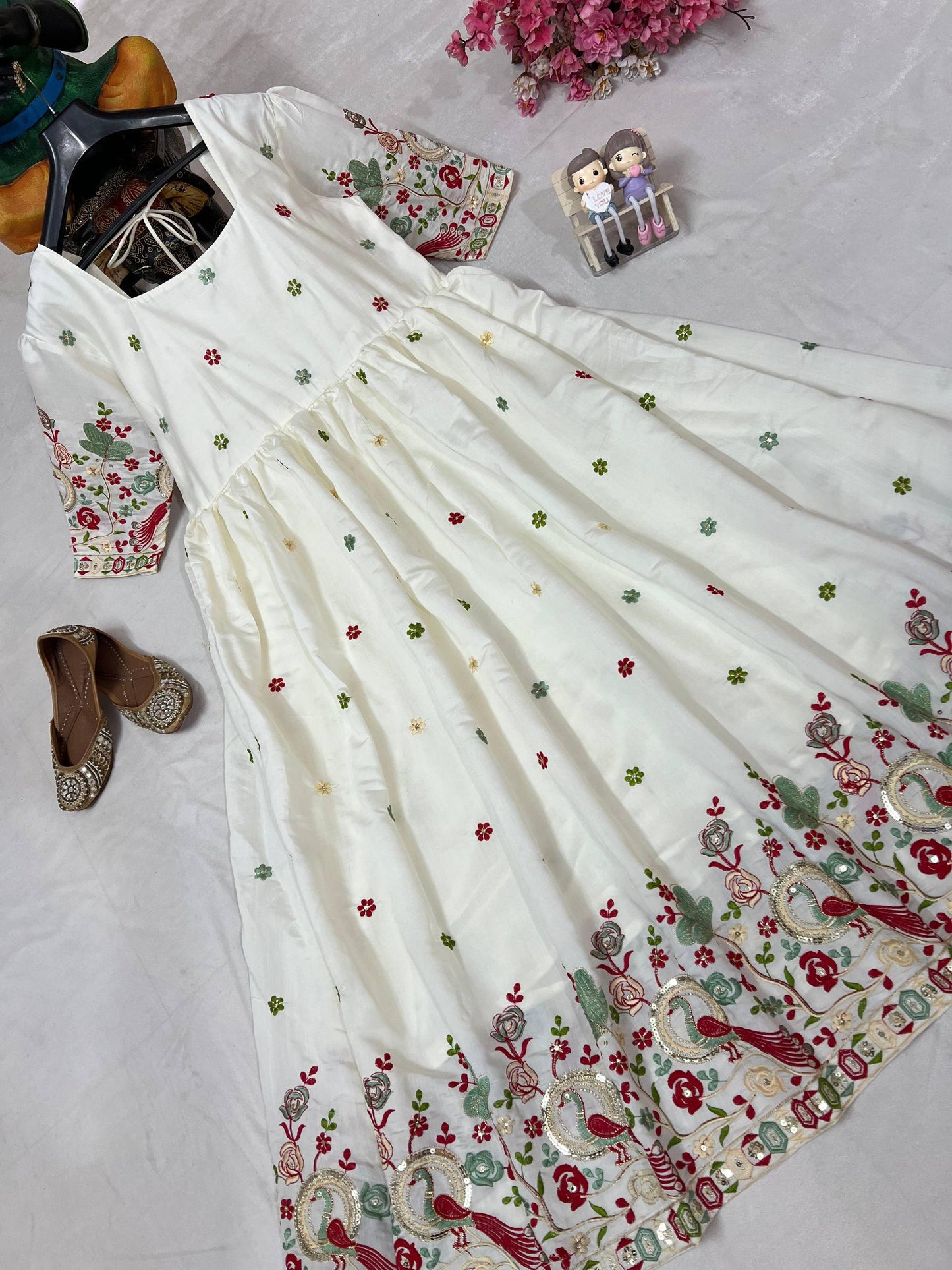 NEWLY LAUNCHED DESIGNER ANARKALI GOWN
