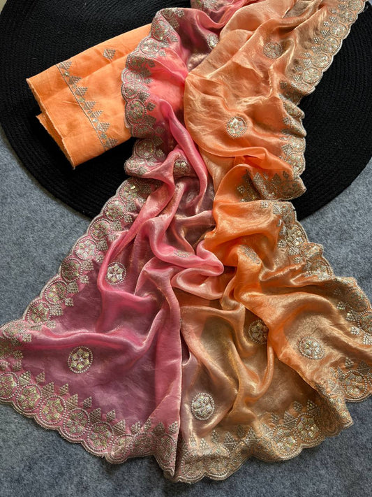 Introducing our Fandy chiffon Saree Collection