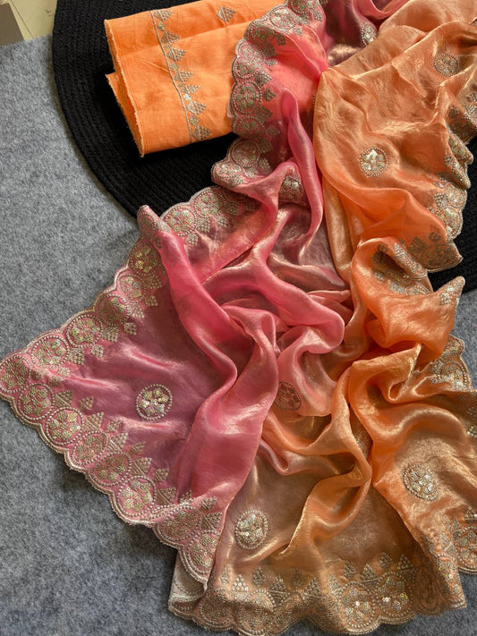 Introducing our Fandy chiffon Saree Collection