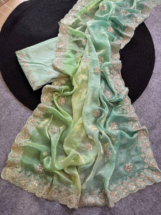 Introducing our Fandy chiffon Saree Collection