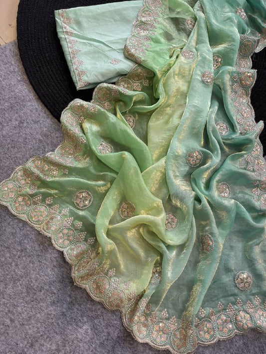 Introducing our Fandy chiffon Saree Collection