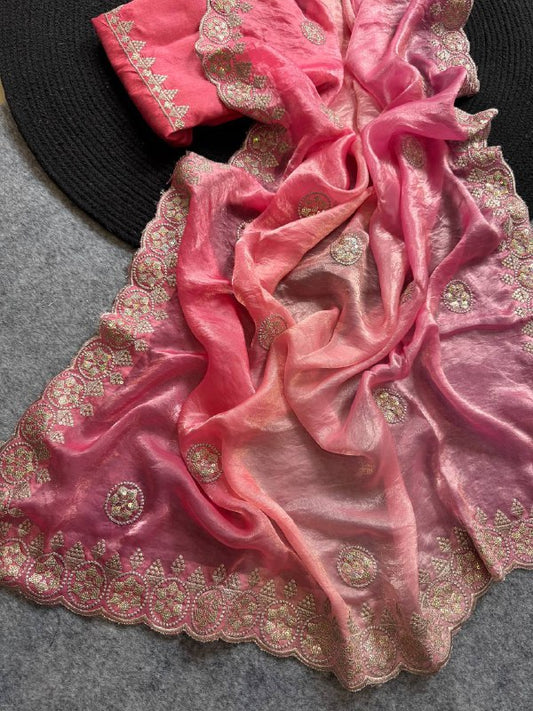 Introducing our Fandy chiffon Saree Collection