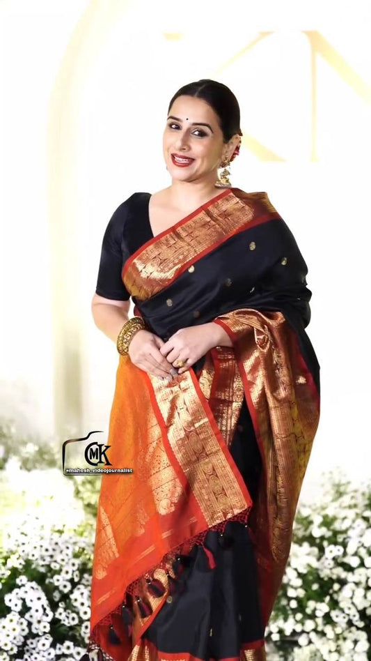 PURE GOLDEN ZARI SAREE