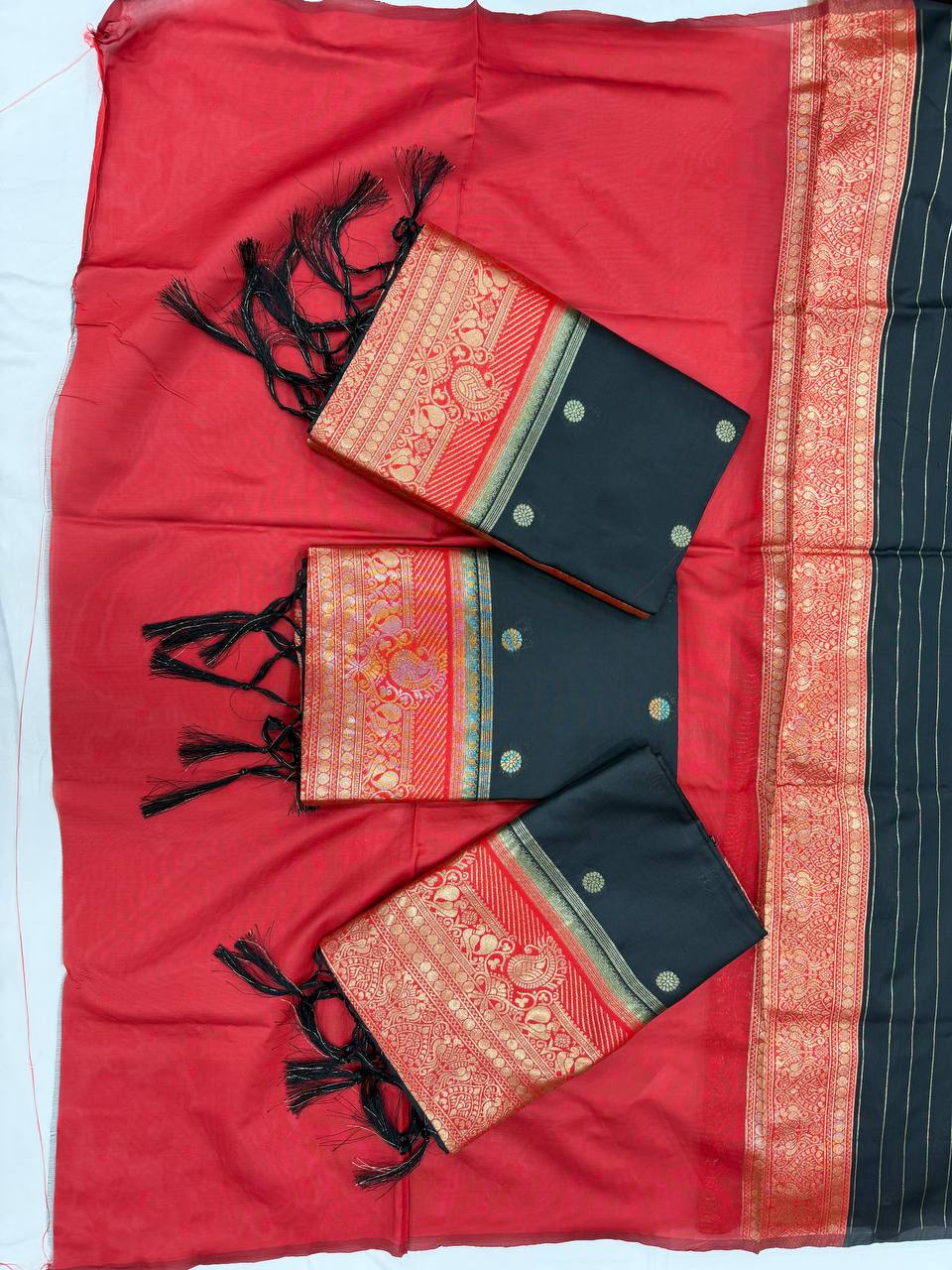 PURE GOLDEN ZARI SAREE