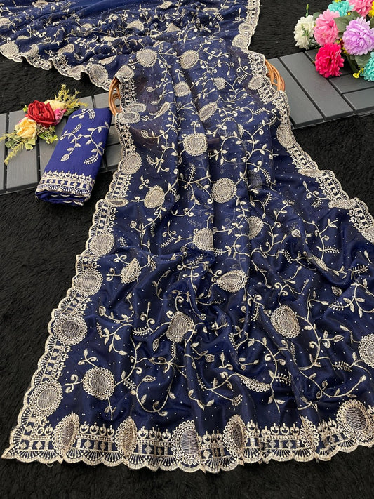 Launching New Designer saree