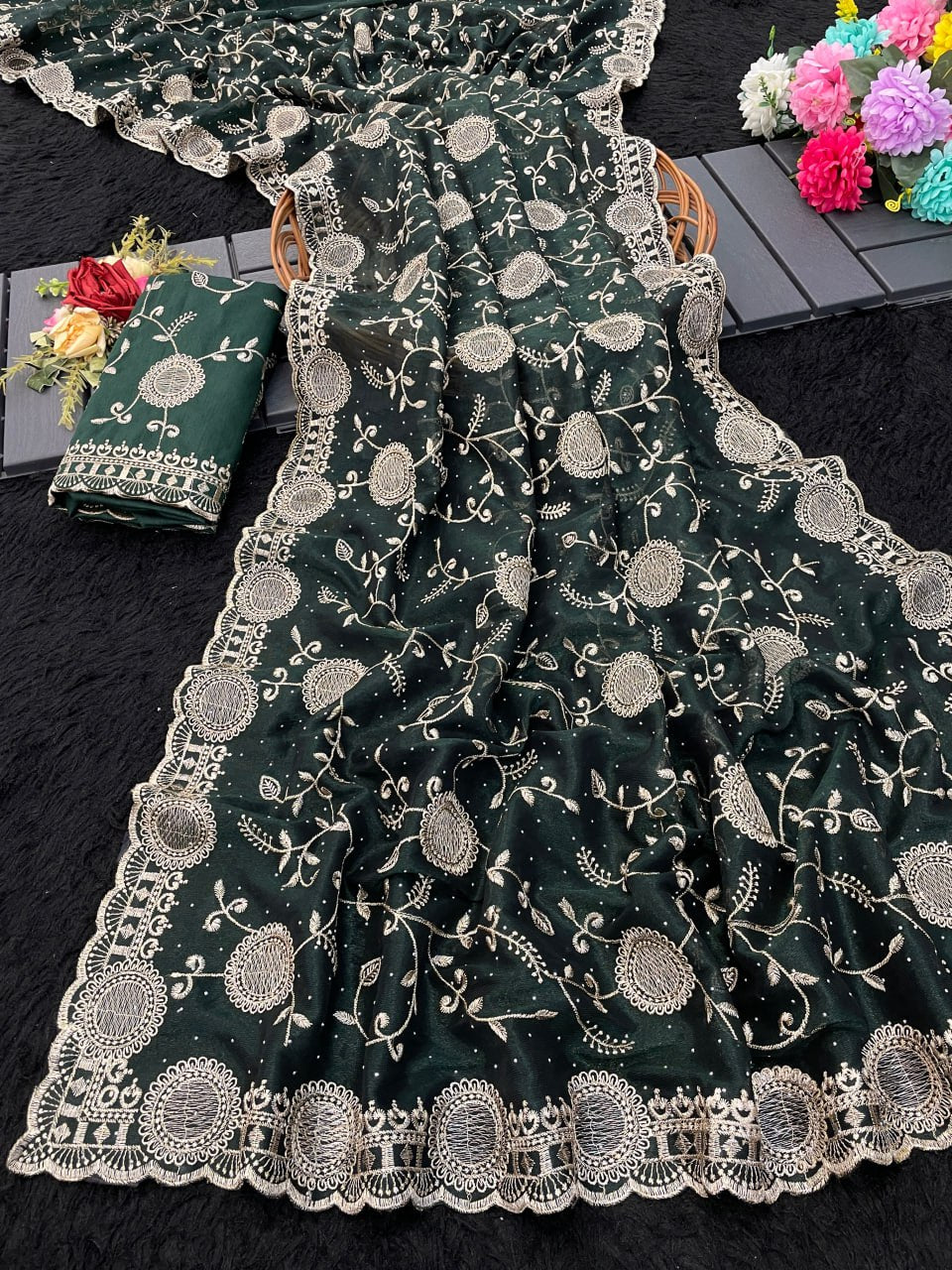 Launching New Designer saree