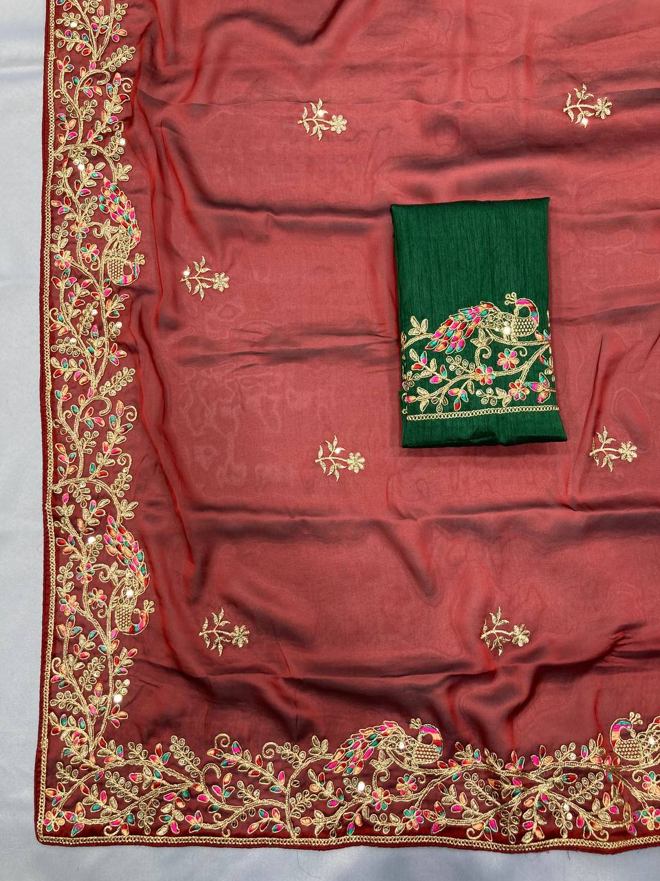 Looking some one for this same colour beautiful Saree