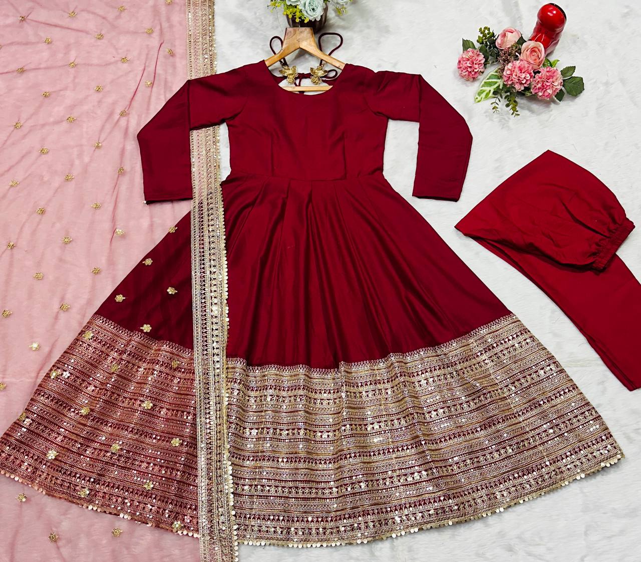 Designer Anarkali Suit is luxury clothing Considered