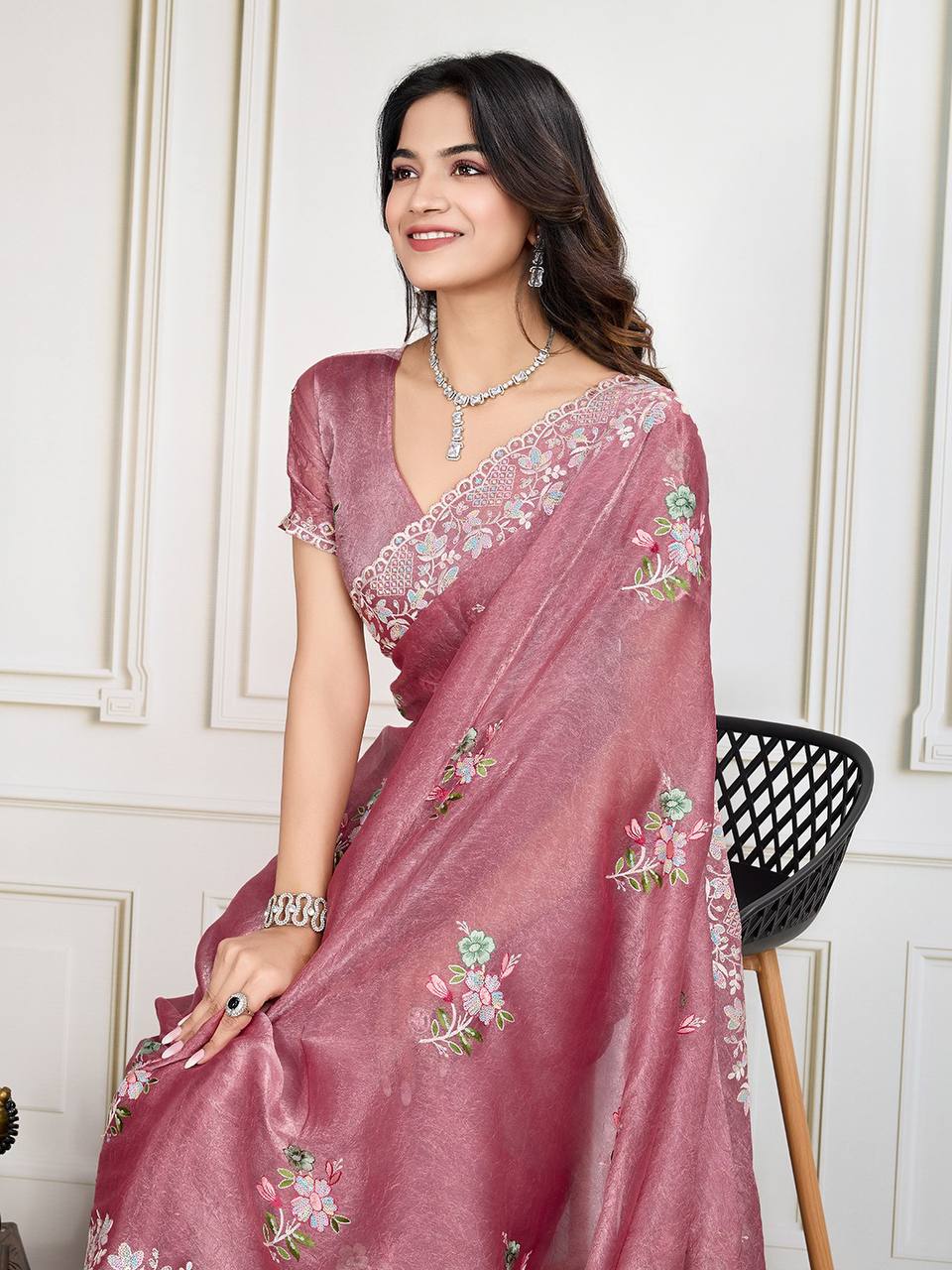 Looking some one for this same colour beautiful Saree