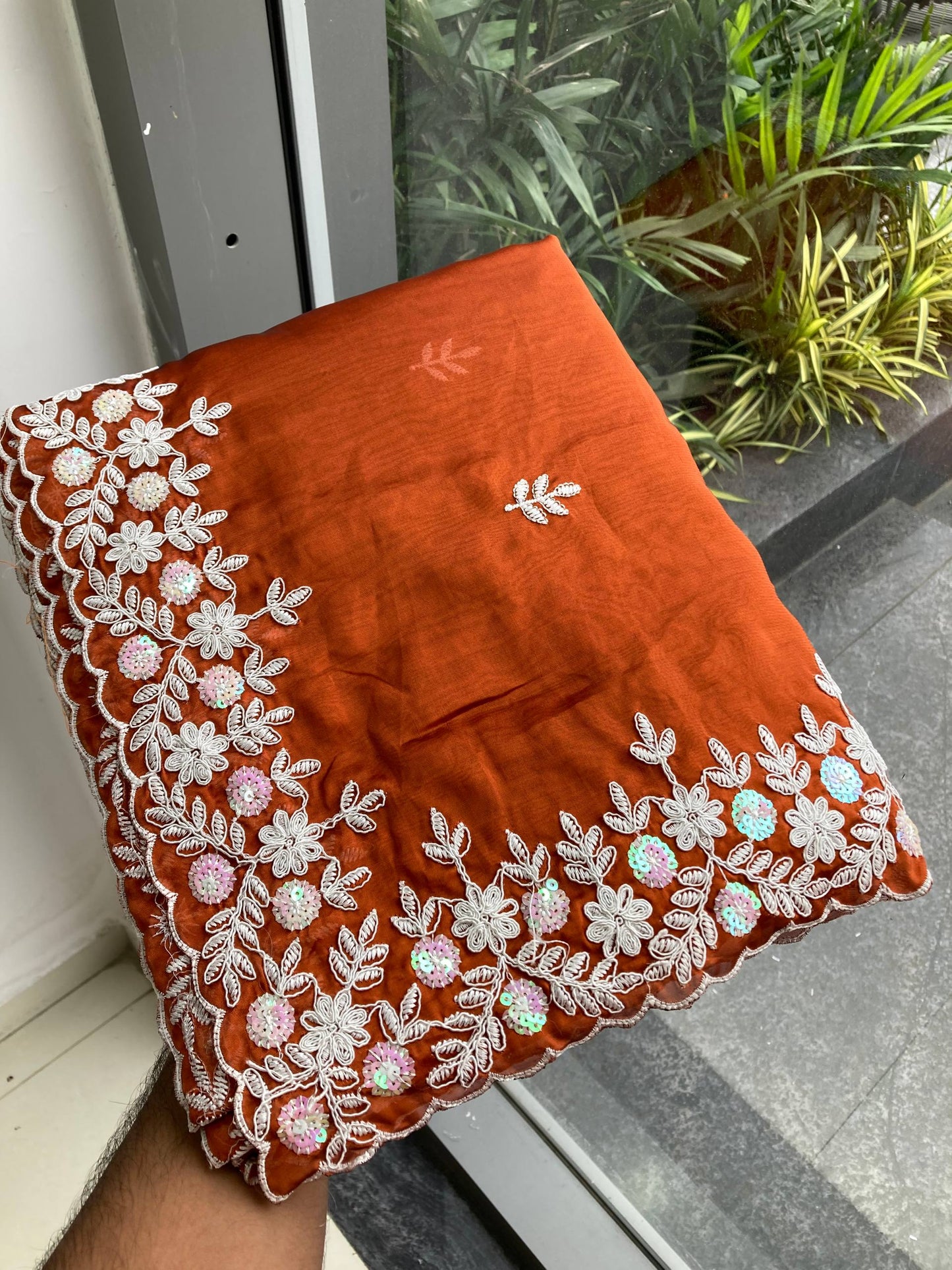 Party Wear Soft Rangoli Silk Saree