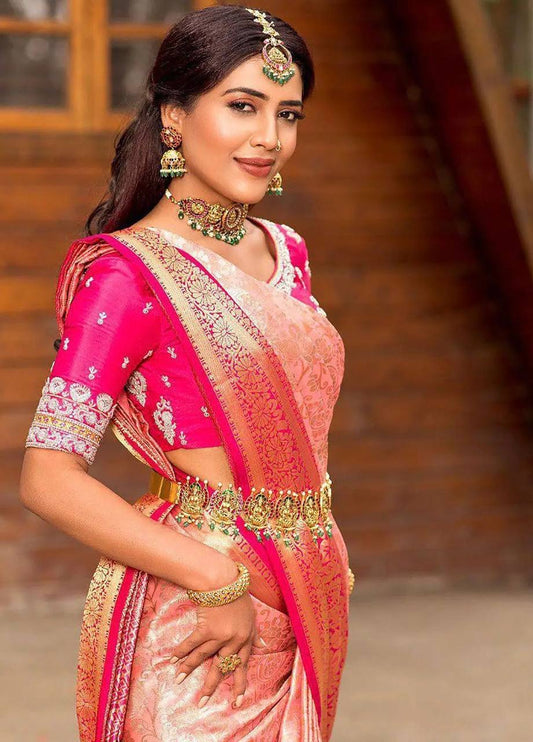 SOFT LICHI SILK CLOTH SAREE