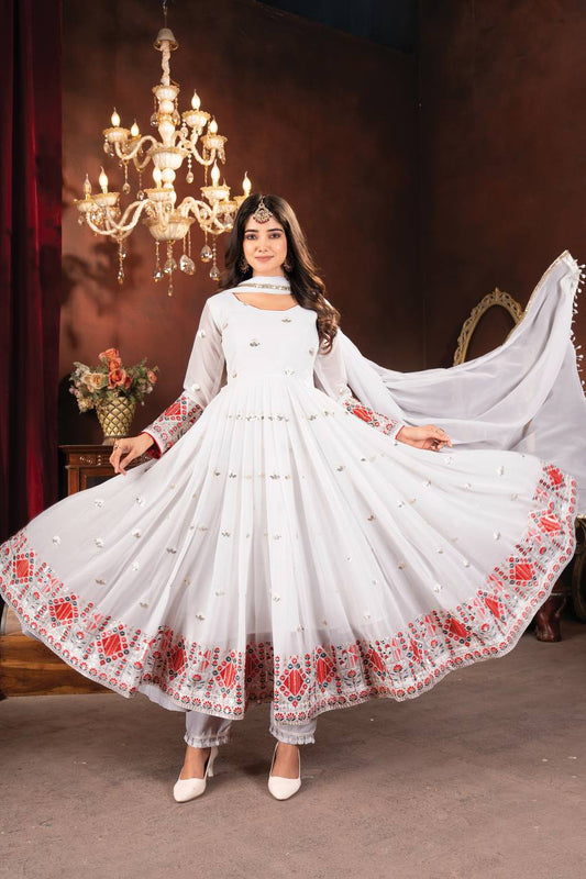 PREMIUM READYMADE ANARKALI SUIT SET