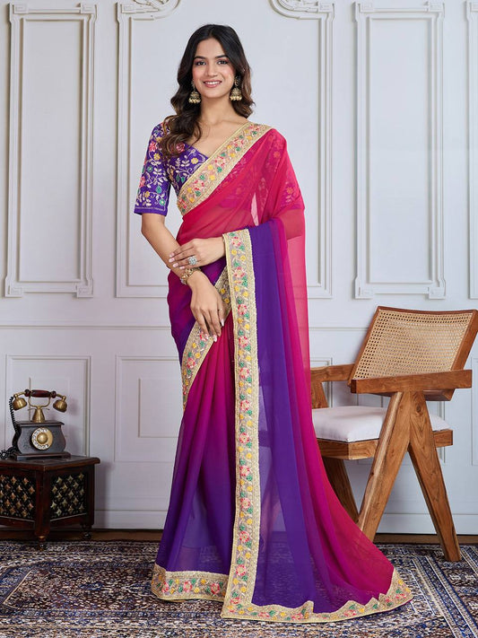 Looking some one for this same colour beautiful Pedding Clr Saree