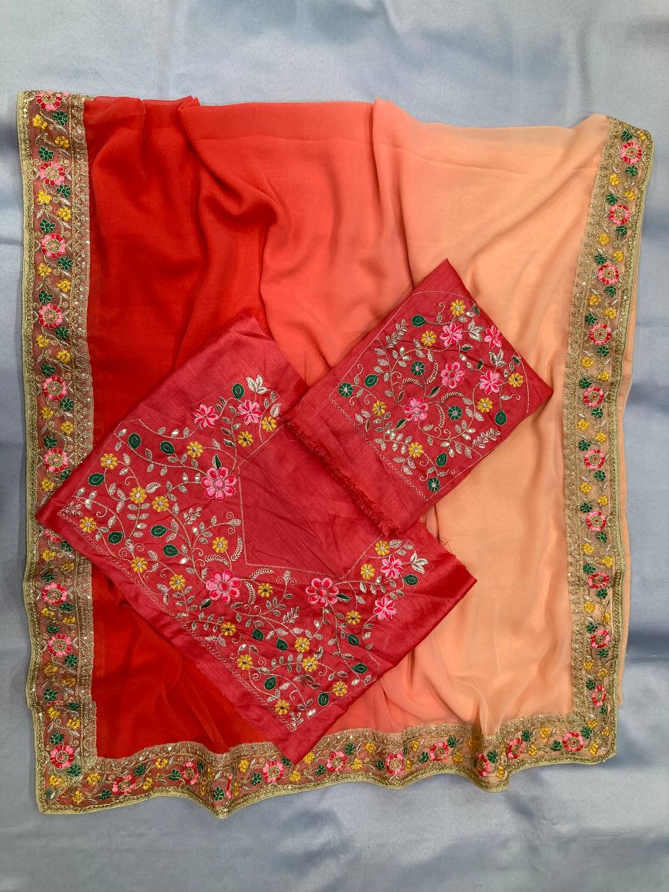 Looking some one for this same colour beautiful Pedding Clr Saree