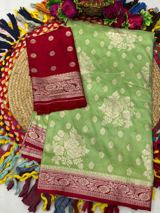 Je vous présente le plus beau sari chap dye