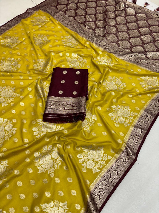 Je vous présente le plus beau sari chap dye