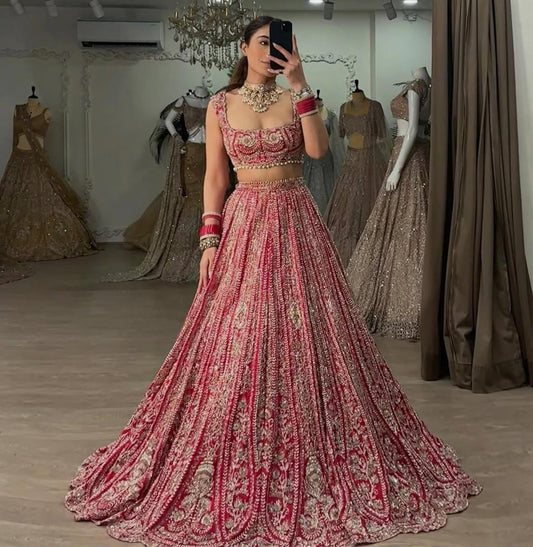 Presenting You Most Beautiful Most Awaited Latest Lehenga Collection