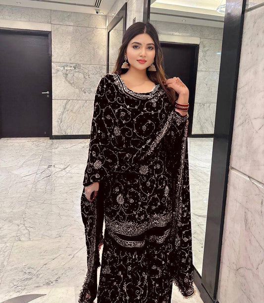 VÊTEMENTS DE COURSE TENDANCE HAUT EN FAUSSE GEORGETTE BRODERIE EN FIL DE COTON