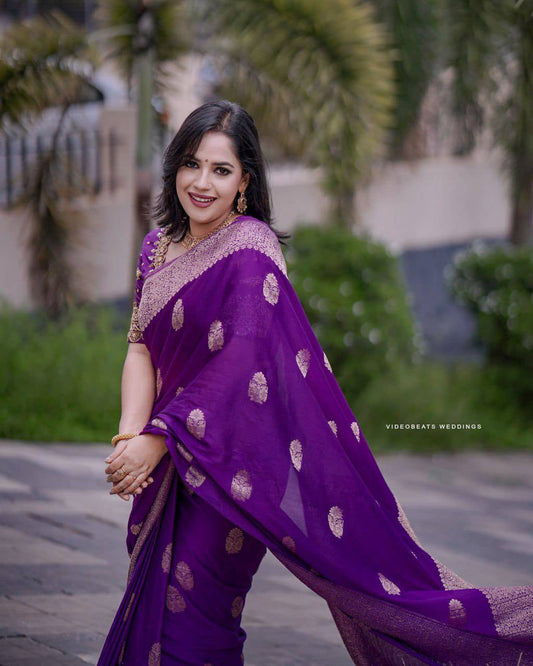SOFT LICHI SILK CLOTH SAREE