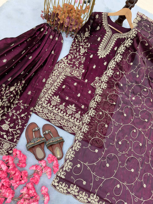 PREMIUM DESIGNER READYMADE TOP PLAZZO COLLECTIONS