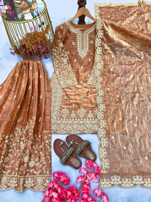 PREMIUM DESIGNER READYMADE TOP PLAZZO COLLECTIONS