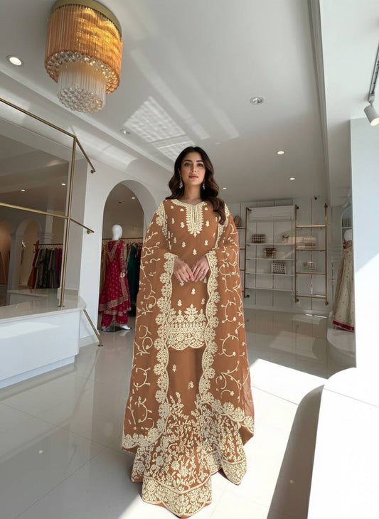 PREMIUM DESIGNER READYMADE TOP PLAZZO COLLECTIONS